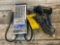 Battery tester and heat gun