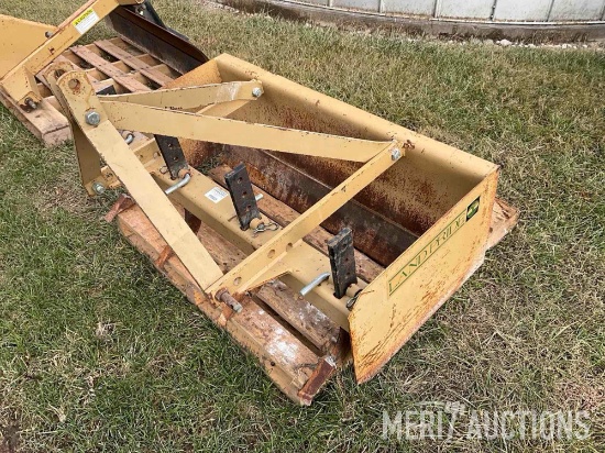 Landpride 48in. grader box w/teeth