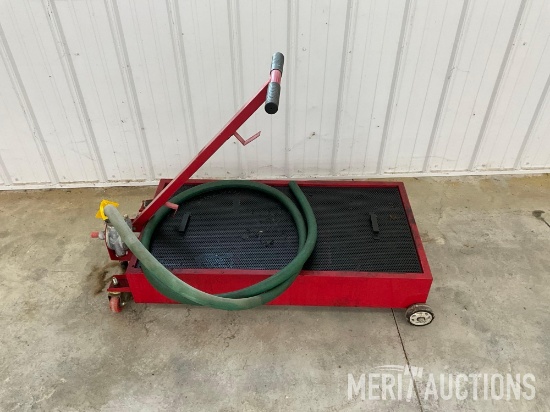 Oil drain pan