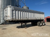 1980 29ft. Aluminum Dump Trailer