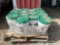 Pallet of hydraulic transmission fluid
