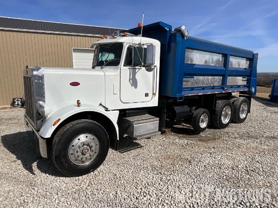 1985 Peterbilt 359 dump truck