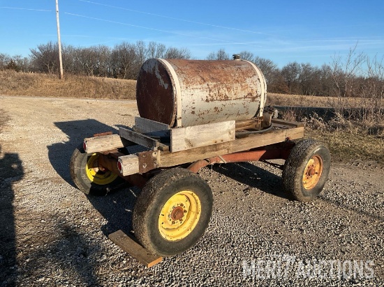 Shop Built fuel trailer
