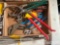 flat of various pliers and adjustable wrenches