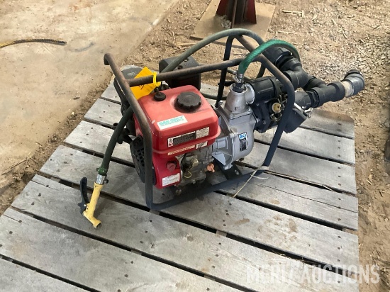 Predator 2in. water pump with 212cc gas engine