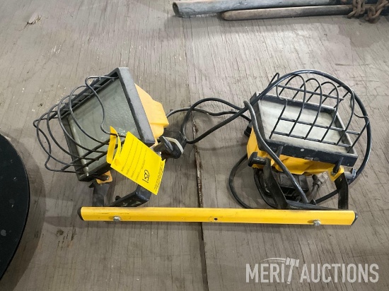 pair of 110V shop lights