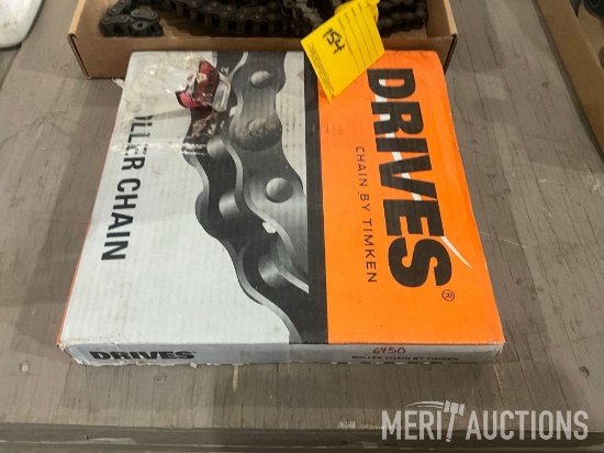 bulk lot of roller chain