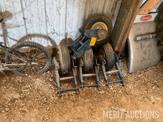 (4) Kinze drive wheel assemblies