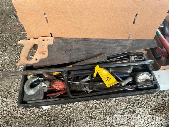 tool tray full of various tools