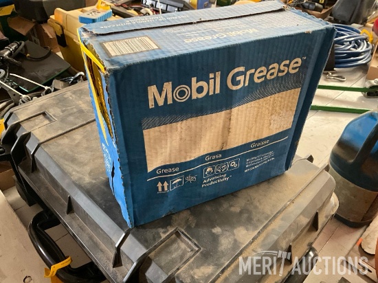 case of Mobil grease tubes