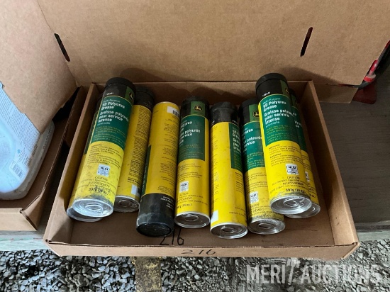 flat of John Deere SD Polyurea grease