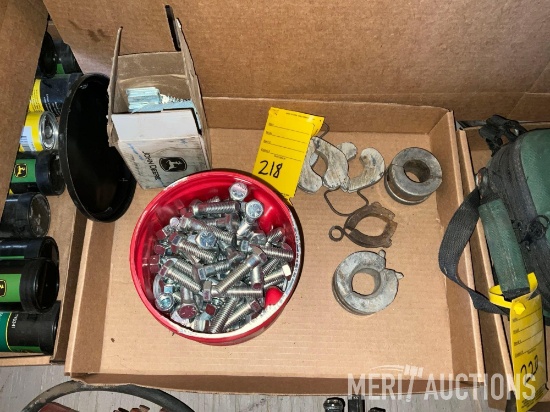 flat of various hardware