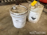 Partial bucket of Mauer Truck wash and acid wash