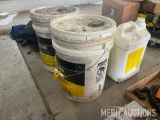 quantity of various hydraulic and engine oils