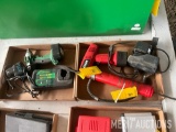 (2) flats of cordless tools