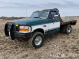 1996 Ford F-250 XLT 4X4 regular cab pickup