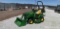 2018 John Deere 1023E MFWD Compact Tractor with 120R Loader