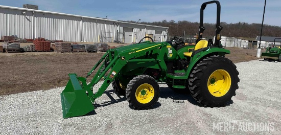 2023 John Deere 4066M MFWD Tractor with 400E Loader