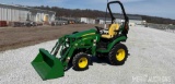 2023 John Deere 2025R MFWD Compact Tractor with 120R Loader