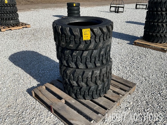 Set of 4 New Forerunner SKS-1 10-16.5 N.H.S. Skidsteer Tires