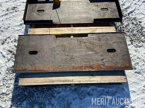 Skid Steer Blank Plate
