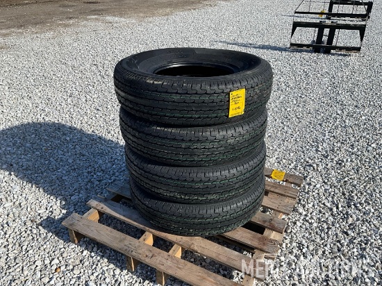 Set of 4 New ST235/80R16 Roadguider Trailer Tires