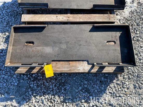 Skid Steer Blank Plate