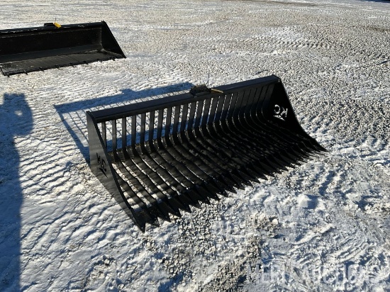 Skid Steer 76in. High Side Skeleton Bucket