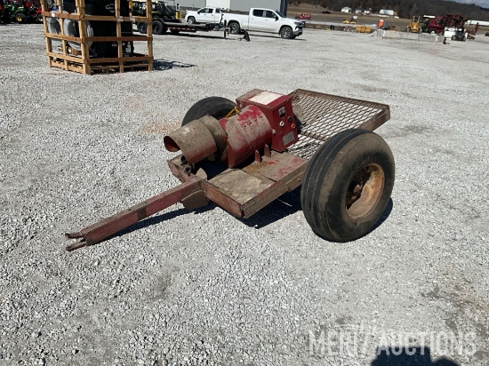 Win Power PTO Generator on 2 Wheel Trailer