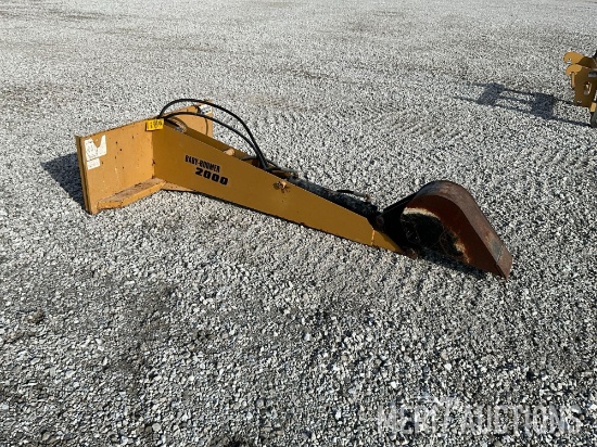 Skidsteer Backhoe Attachment with Bucket