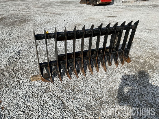 Skid Steer 70in. Root Rake Attachment