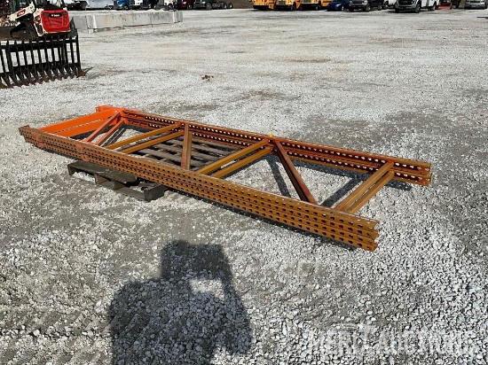 (2) 12ft. Pallet Rack End Panels