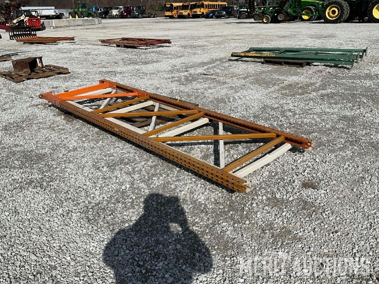 (2) 12ft. Pallet Rack End Panels