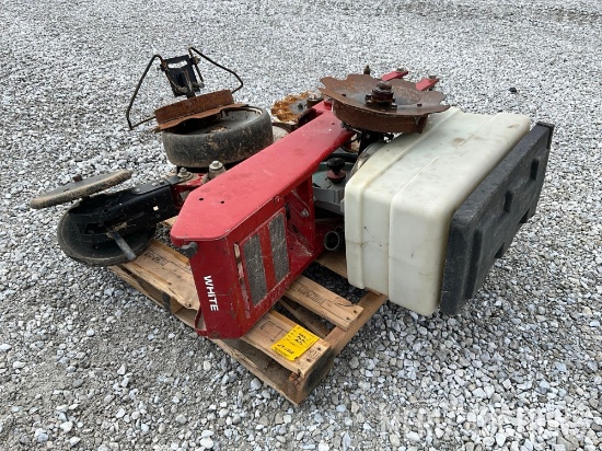 White Planter Parts
