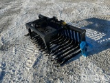 Skid Steer 76in. Single Cylinder Skeleton Bucket