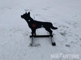 AR 500 38in. Steel Coyote Shooting Target