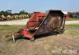 Rhino SR-15M rotary cutter, 15', 540 PTO, wing fold, stump jumpers, laminated tires, red, SN: 10050