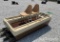 Charloma Fiberglass Model II (2) Man Bass Boat