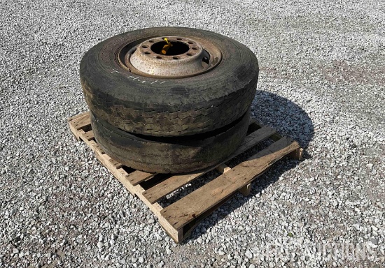 Set of (2) 10.0R20 Tires