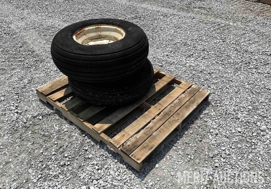 Set of (2) 11-15 Rims and Tires