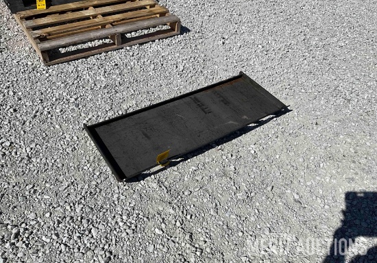 Blank Skid Steer Plate