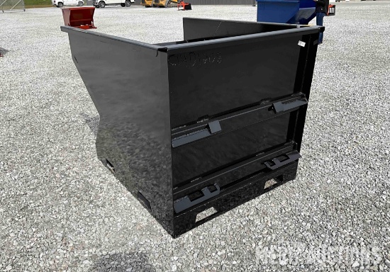 Skid Steer Trash Hopper