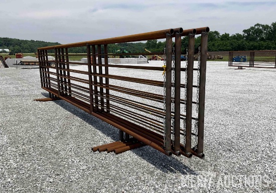 Set of (4) 24ft. Free Standing Panels