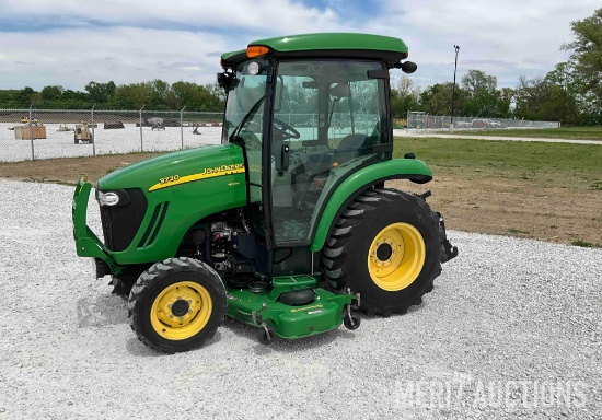 2012 John Deere 3720 MFWD Compact Tractor