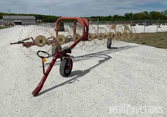 H&S TR/9 3W 9 Wheel Hay Rake