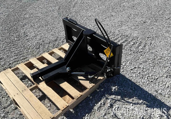 Skid Steer Tree Puller w/Hitch End