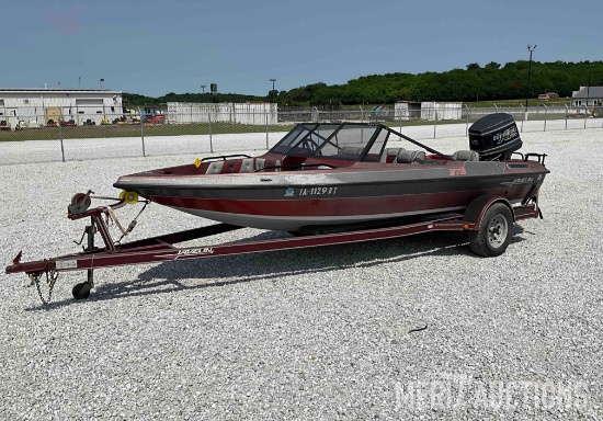 2010 Javelin 378 Bass Boat w/Trailer