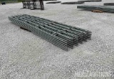 (10) 20ft. 6 Bar Galvanized Continuous Panels