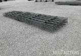 (10) 20ft. 6 Bar Galvanized Continuous Panels