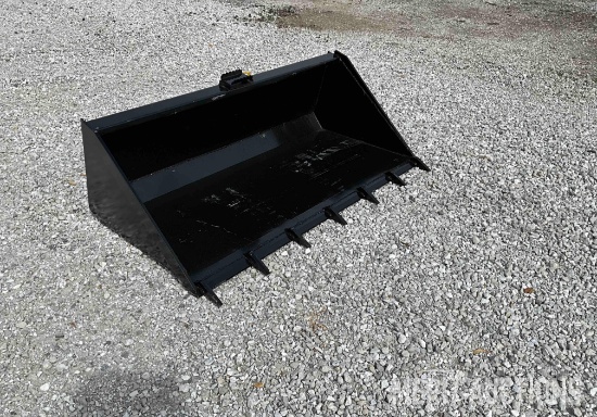 66in. Skid Steer Bucket